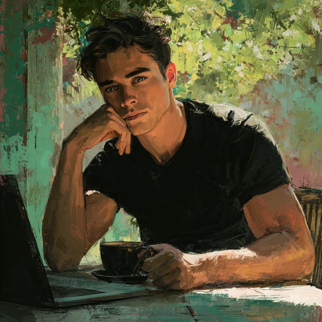 Portrait of Felix Calder